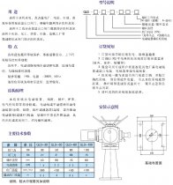 QLD螺桿啟閉機技術(shù)參數(shù)